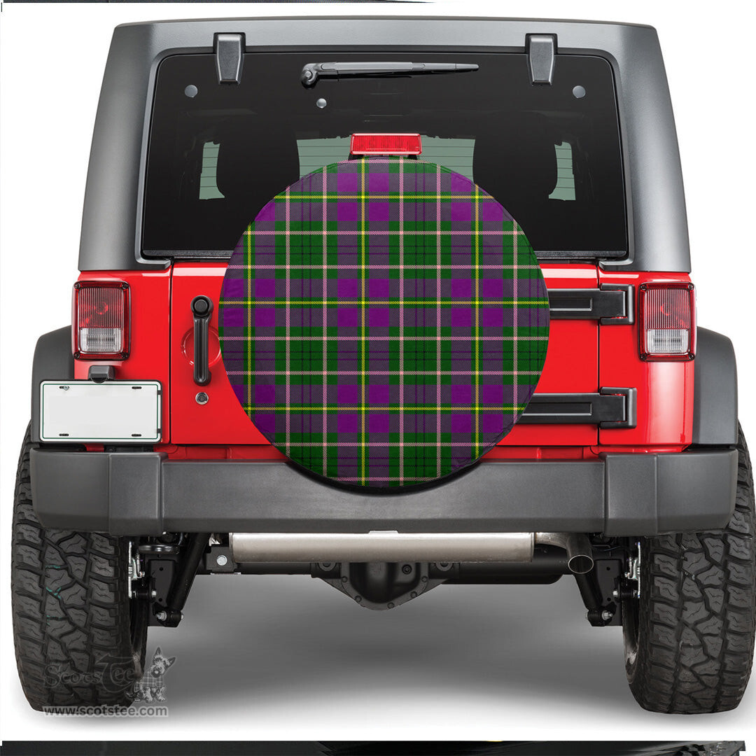 Scottish Taylor Tartan Spare Tire Cover - Show Your Clan Pride