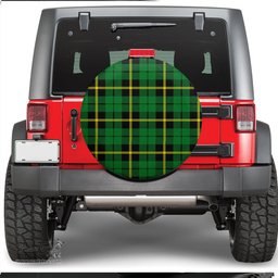 Scottish Wallace Hunting Green Tartan Spare Tire Cover - Show Your Clan Pride