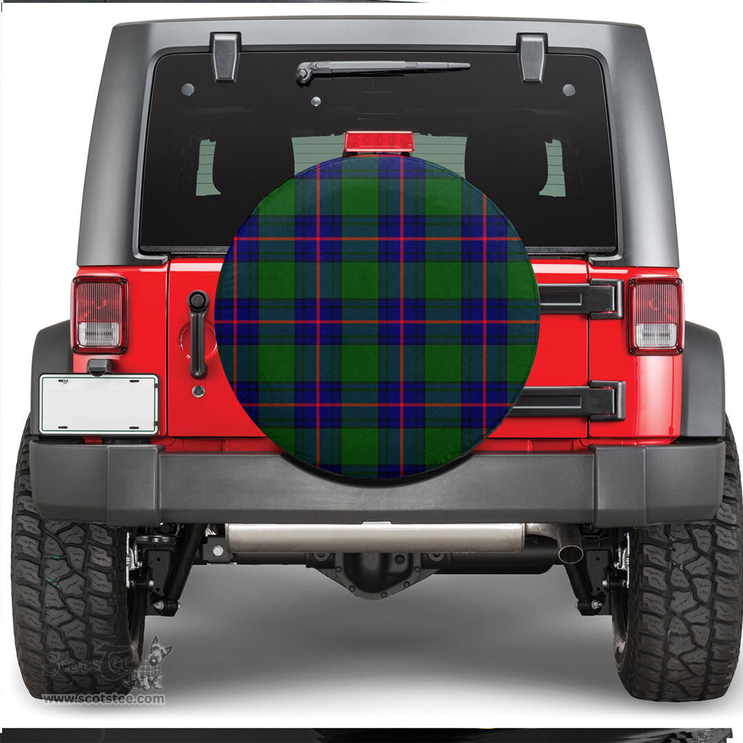 Scottish Shaw Modern Tartan Spare Tire Cover - Show Your Clan Pride