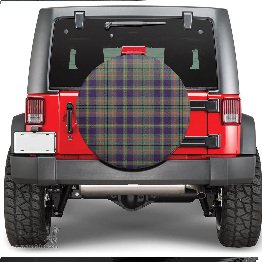 Scottish Taylor Weathered Tartan Spare Tire Cover - Show Your Clan Pride