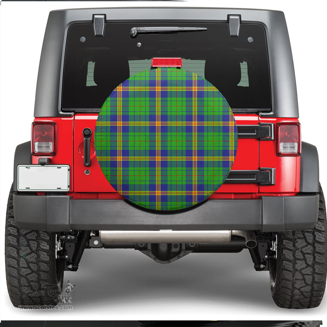 Scottish New Mexico Tartan Spare Tire Cover - Show Your Clan Pride