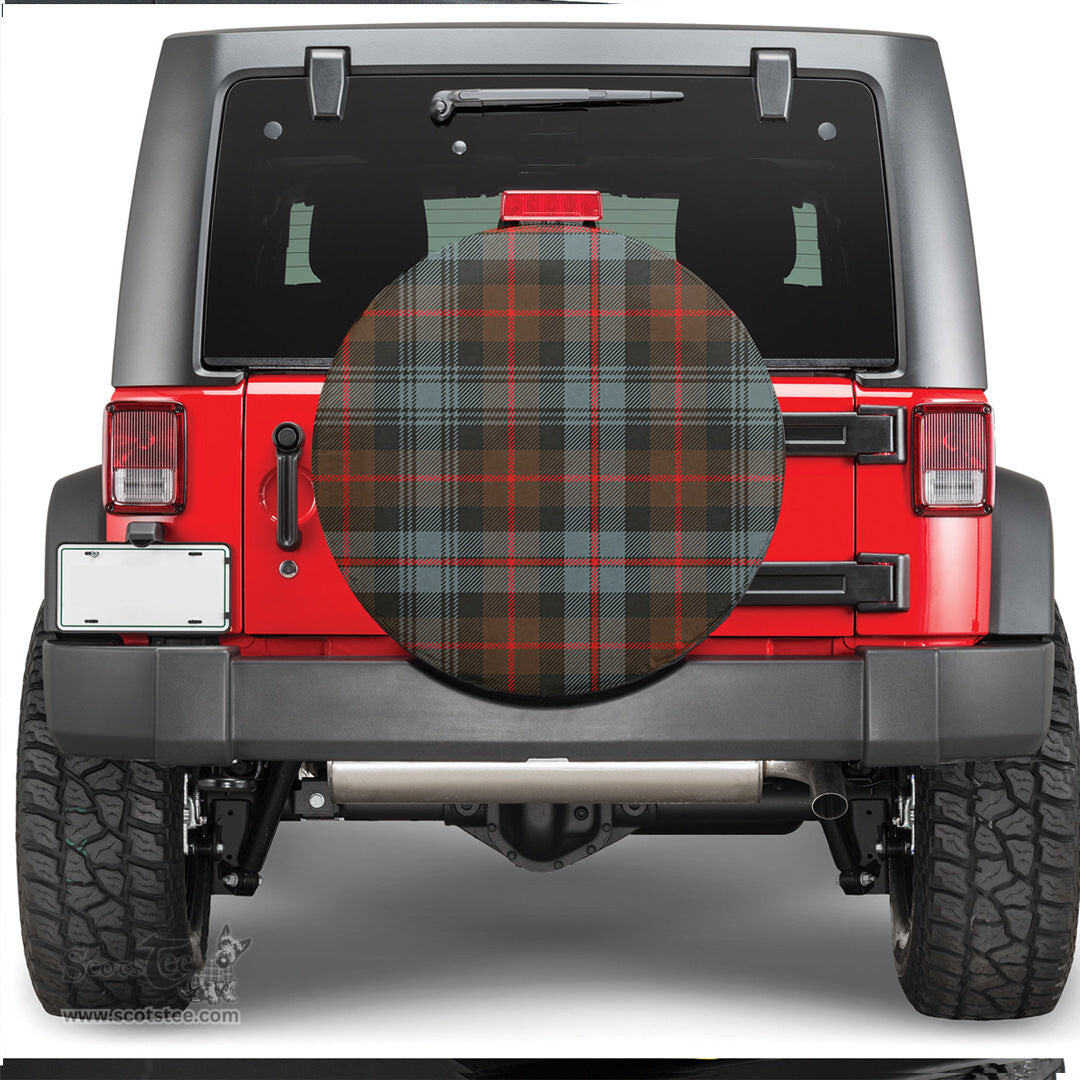 Scottish Murray of Atholl Weathered Tartan Spare Tire Cover - Show Your Clan Pride