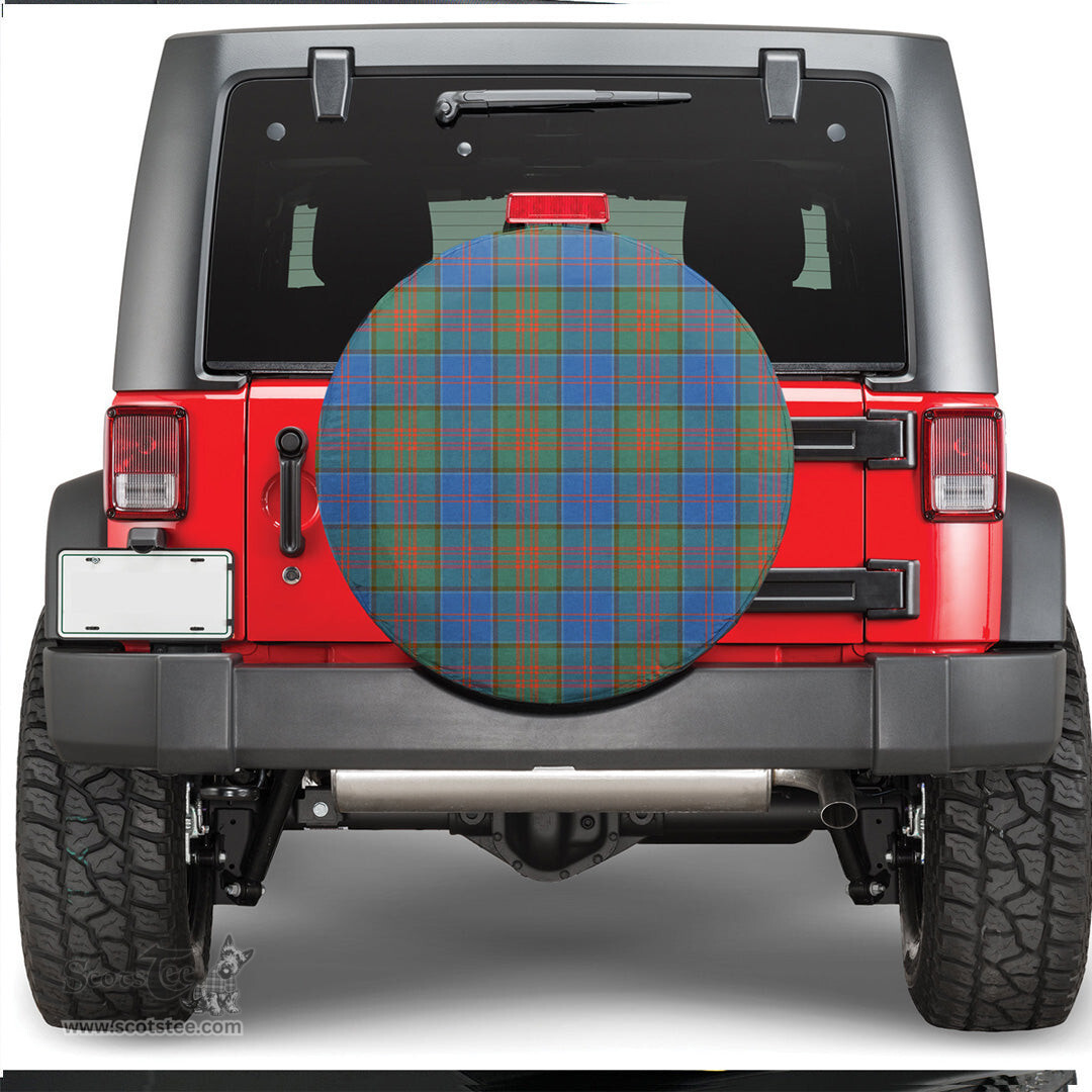 Scottish Stewart of Appin Hunting Ancient Tartan Spare Tire Cover - Show Your Clan Pride