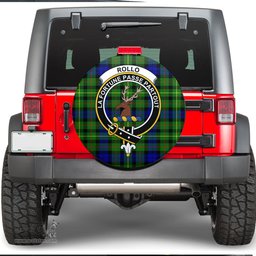 Scottish Rollo Modern Clan Tartan Crest Spare Tire Cover - Show Your Clan Pride