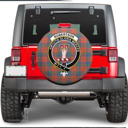 Scottish Robertson Ancient Clan Tartan Crest Spare Tire Cover - Show Your Clan Pride