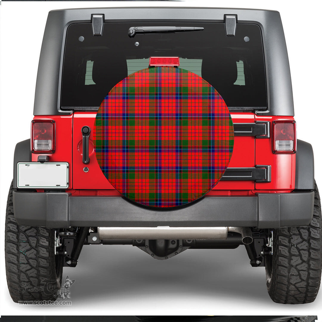 Scottish Nicolson Modern Tartan Spare Tire Cover - Show Your Clan Pride