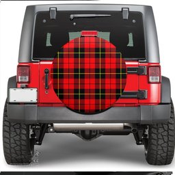 Scottish Wallace Hunting Red Tartan Spare Tire Cover - Show Your Clan Pride