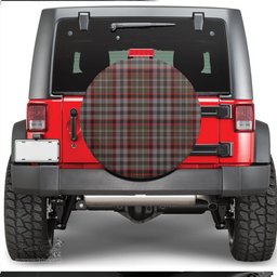 Scottish Nicolson Hunting Weathered Tartan Spare Tire Cover - Show Your Clan Pride
