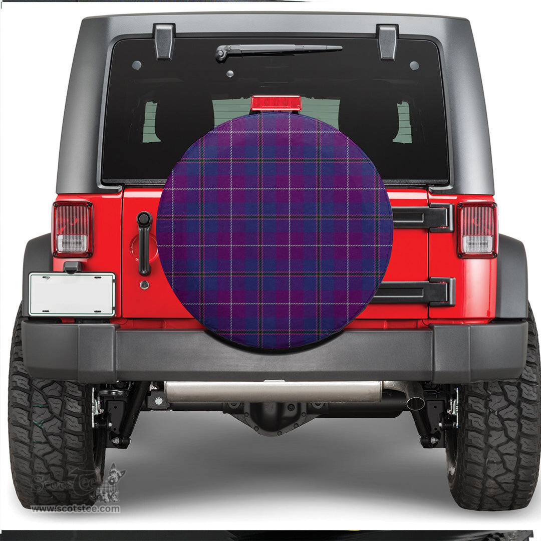 Scottish Pride of Glencoe Tartan Spare Tire Cover - Show Your Clan Pride