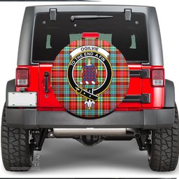 Scottish Ogilvie Clan Tartan Crest Spare Tire Cover - Show Your Clan Pride
