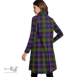 Scottish Cameron of Erracht Modern Tartan Womens High Neck Dress Tartan Plaid Dress