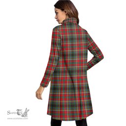 Scottish Anderson of Arbrake Clan Tartan Crest Womens High Neck Dress Tartan Plaid Dress