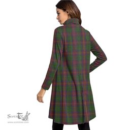 Scottish Cairns Tartan Womens High Neck Dress Tartan Plaid Dress