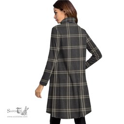 Scottish Eternity Tartan Womens High Neck Dress Tartan Plaid Dress