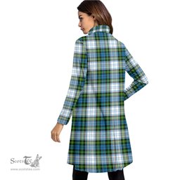 Scottish Campbell Dress Clan Tartan Crest Womens High Neck Dress Tartan Plaid Dress