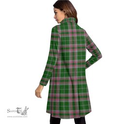 Scottish Gray Hunting Tartan Womens High Neck Dress Tartan Plaid Dress