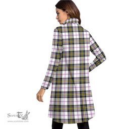 Scottish MacPherson Dress Modern Tartan Womens High Neck Dress Tartan Plaid Dress