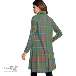 Scottish MacKintosh Hunting Ancient Tartan Womens High Neck Dress Tartan Plaid Dress