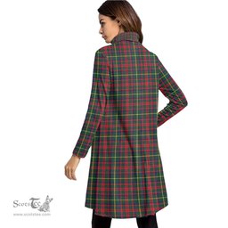 Scottish MacKintosh Hunting Modern Tartan Womens High Neck Dress Tartan Plaid Dress