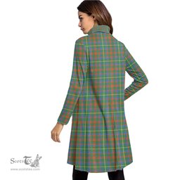 Scottish MacKintosh Hunting Ancient Clan Tartan Crest Womens High Neck Dress Tartan Plaid Dress