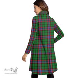Scottish McGeachie Tartan Womens High Neck Dress Tartan Plaid Dress