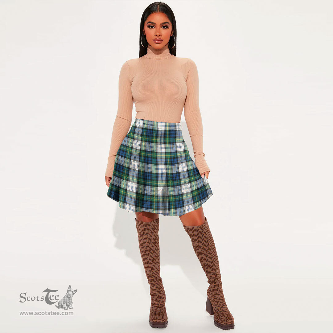 Scottish Gordon Dress Ancient Clan Tartan Womens Mini Skirt Tartan Plaid Skirt