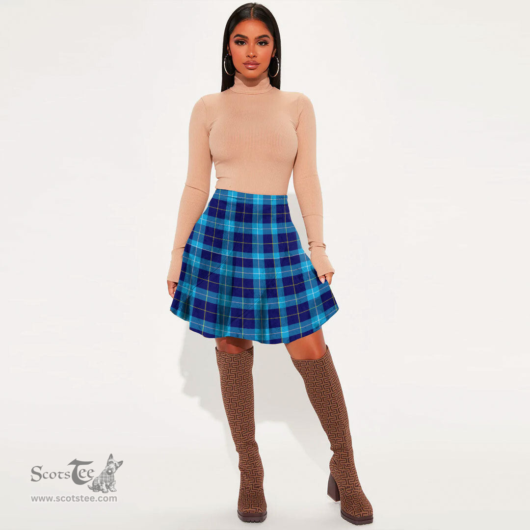 Scottish McKerrell Clan Tartan Womens Mini Skirt Tartan Plaid Skirt