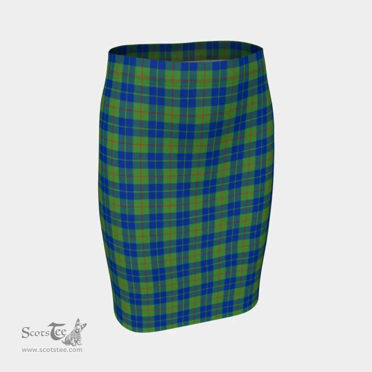 Scottish Barclay Hunting Ancient Clan Tartan Womens Pencil Skirt Tartan Fitted Skirt