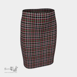 Scottish Borthwick Ancient Clan Tartan Womens Pencil Skirt Tartan Fitted Skirt