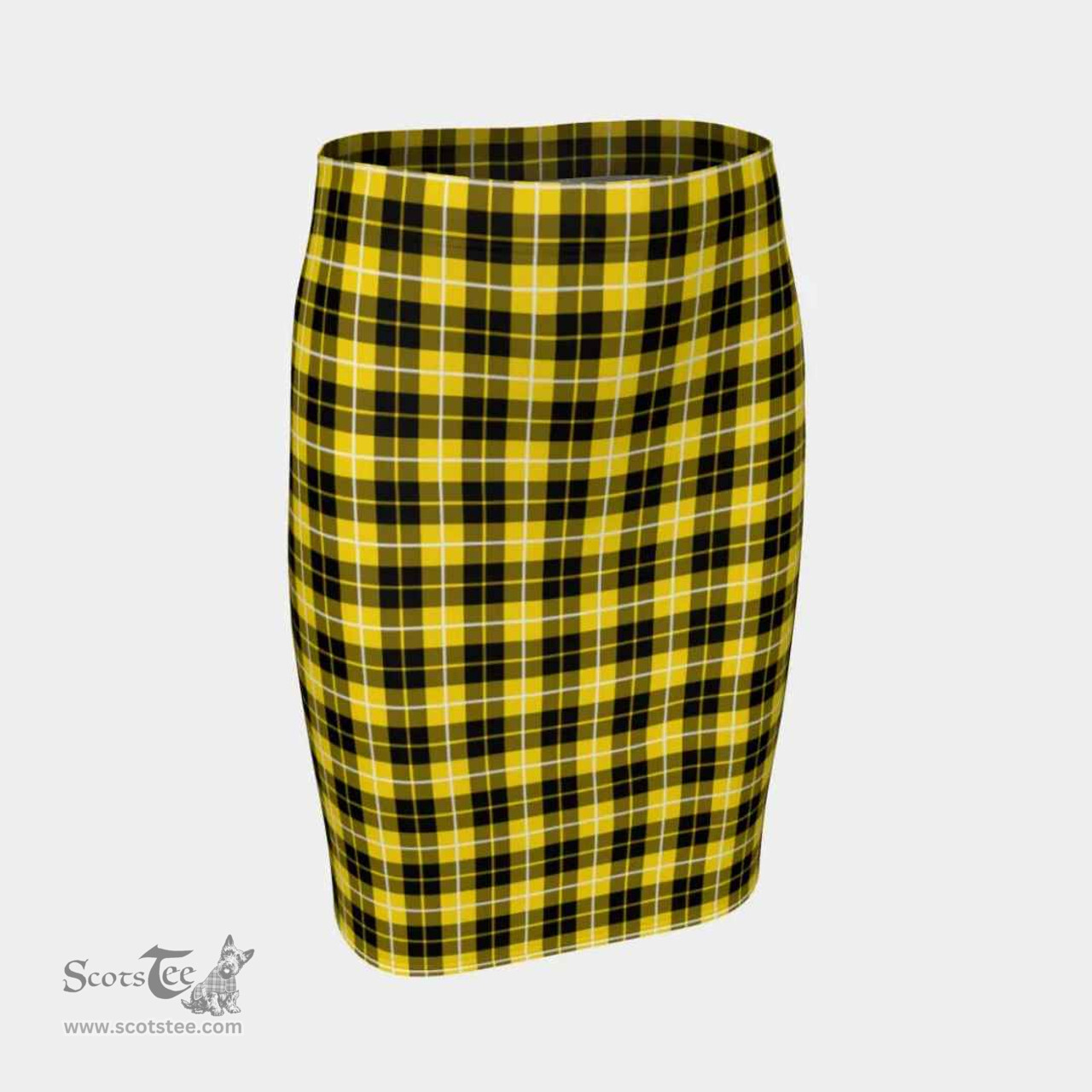 Scottish Barclay Dress Modern Clan Tartan Womens Pencil Skirt Tartan Fitted Skirt