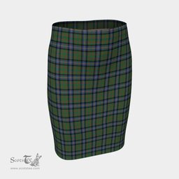 Scottish Cochrane Ancient Clan Tartan Womens Pencil Skirt Tartan Fitted Skirt
