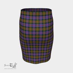 Scottish Carnegie Ancient Clan Tartan Womens Pencil Skirt Tartan Fitted Skirt