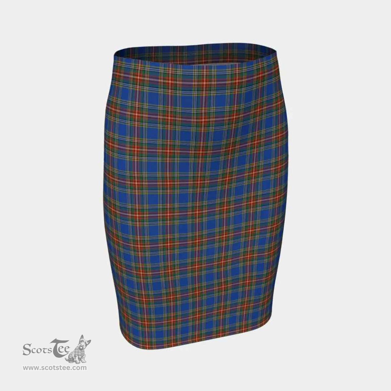 Scottish MacBeth Ancient Clan Tartan Womens Pencil Skirt Tartan Fitted Skirt