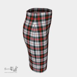 Scottish MacDuff Dress Modern Clan Tartan Womens Pencil Skirt Tartan Fitted Skirt