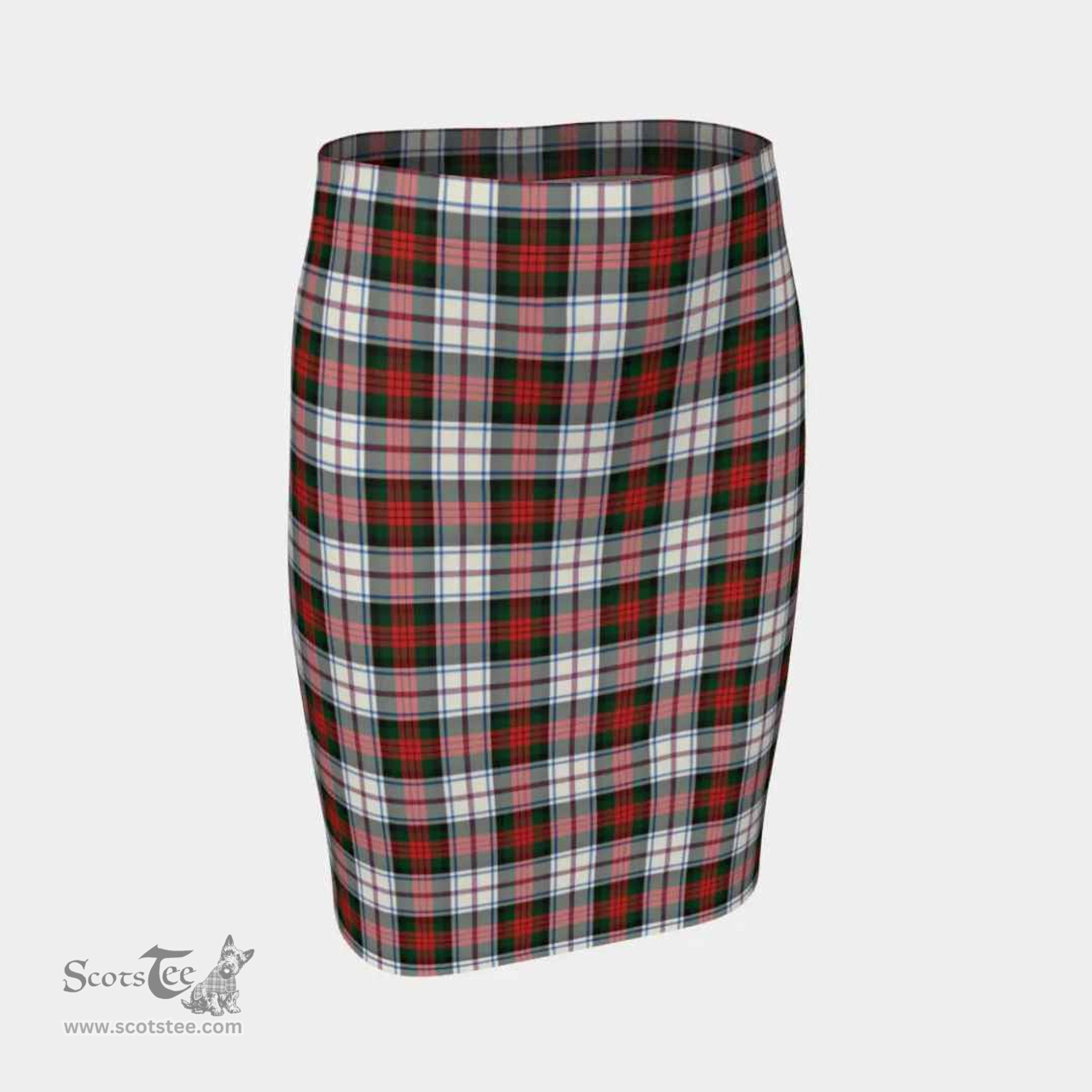 Scottish MacDuff Dress Modern Clan Tartan Womens Pencil Skirt Tartan Fitted Skirt