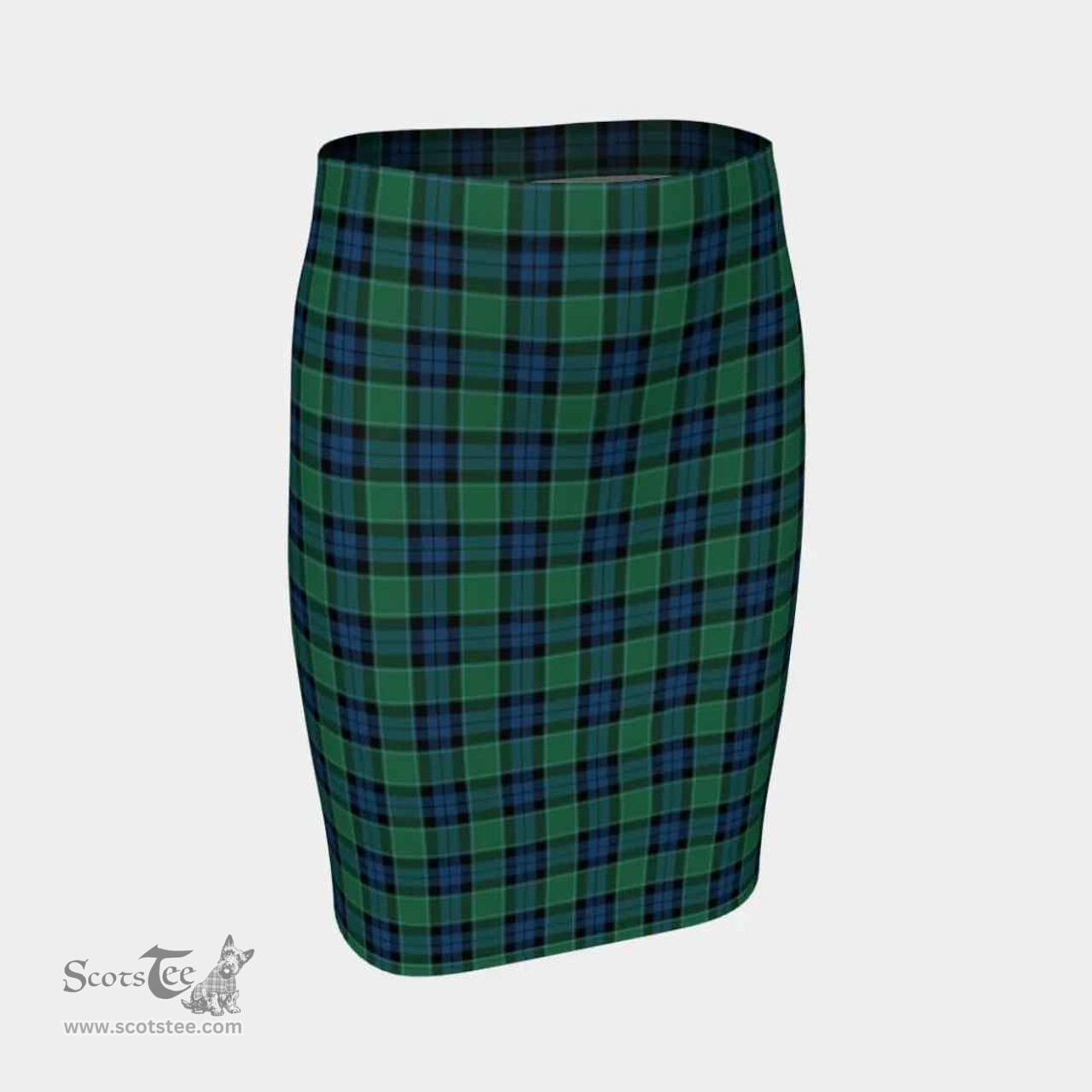 Scottish Graham of Menteith Ancient Clan Tartan Womens Pencil Skirt Tartan Fitted Skirt