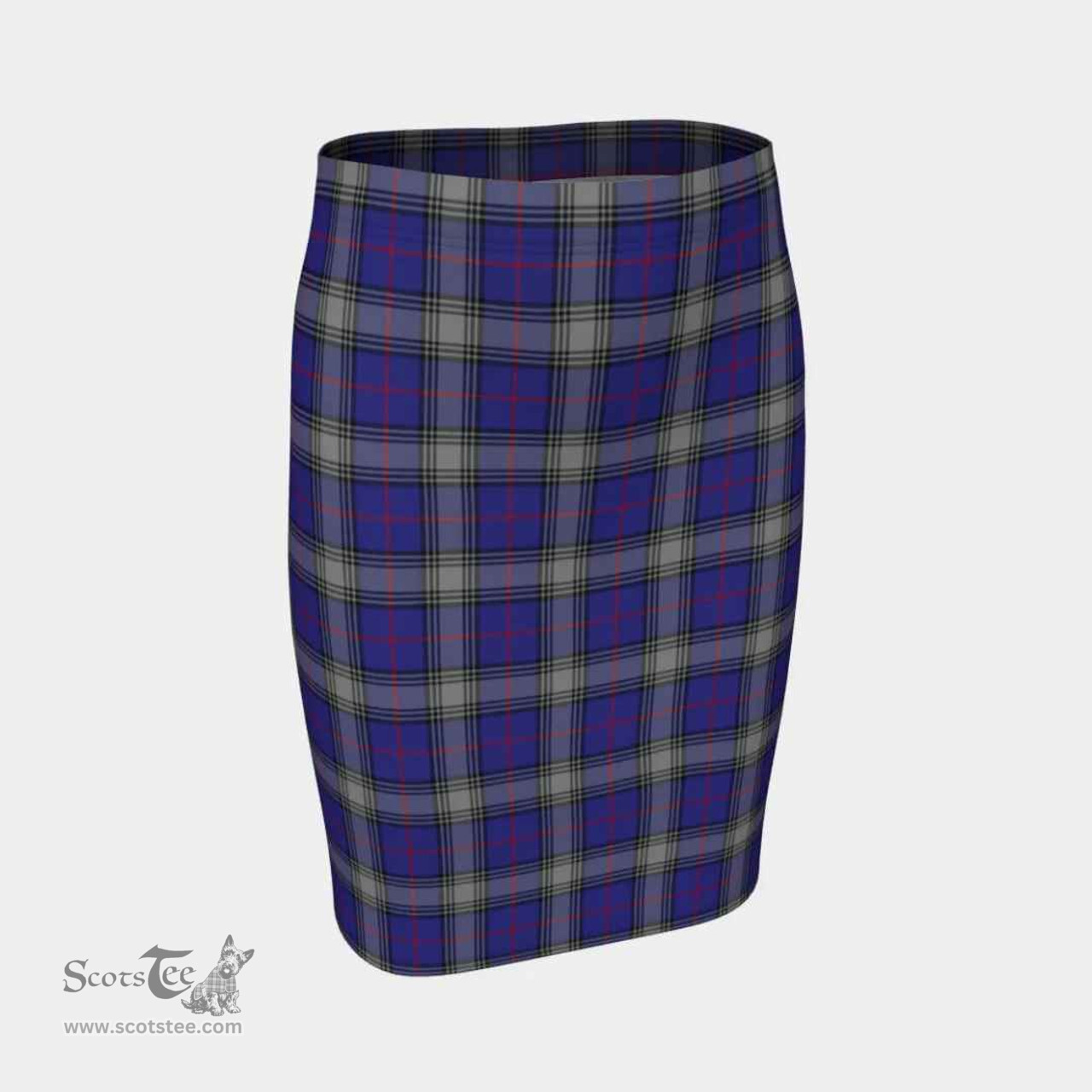 Scottish Kinnaird Clan Tartan Womens Pencil Skirt Tartan Fitted Skirt