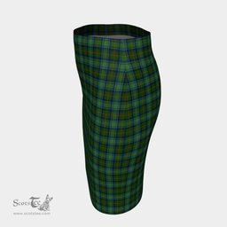 Scottish Cranstoun Clan Tartan Womens Pencil Skirt Tartan Fitted Skirt