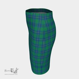 Scottish Irvine Ancient Clan Tartan Womens Pencil Skirt Tartan Fitted Skirt