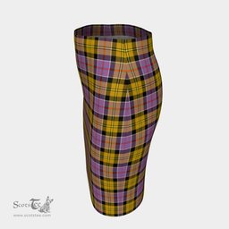 Scottish Culloden Ancient Clan Tartan Womens Pencil Skirt Tartan Fitted Skirt