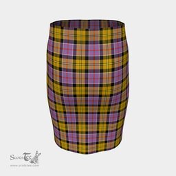Scottish Culloden Ancient Clan Tartan Womens Pencil Skirt Tartan Fitted Skirt