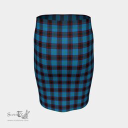 Scottish Home Ancient Clan Tartan Womens Pencil Skirt Tartan Fitted Skirt