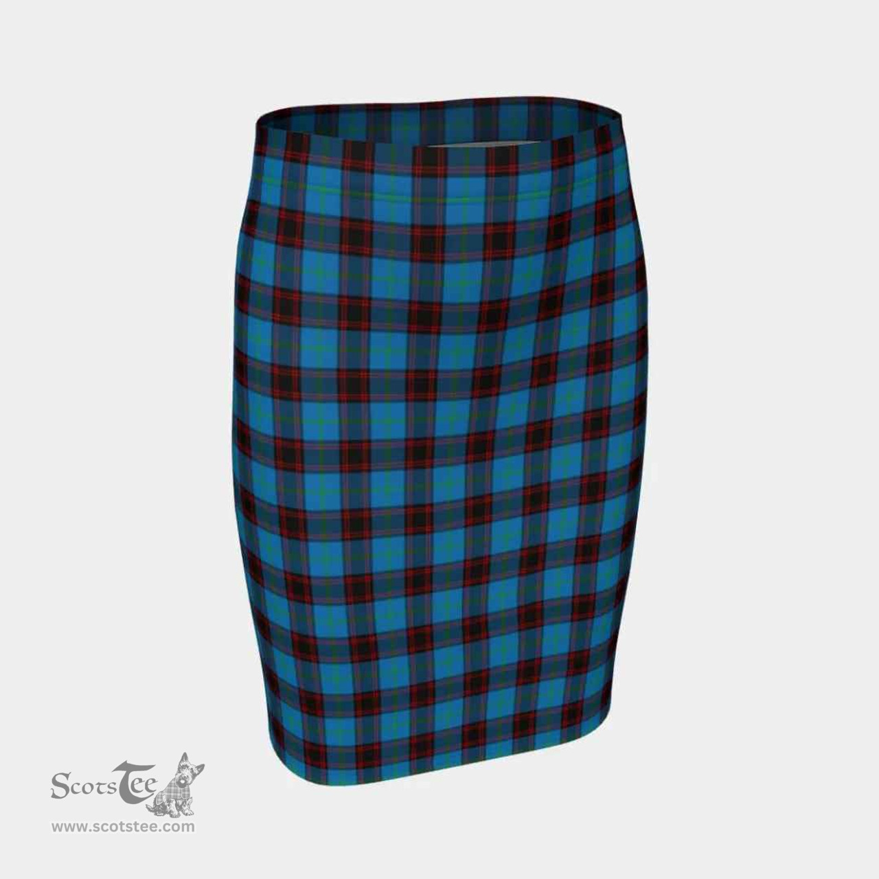 Scottish Home Ancient Clan Tartan Womens Pencil Skirt Tartan Fitted Skirt