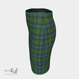 Scottish MacMillan Hunting Ancient Clan Tartan Womens Pencil Skirt Tartan Fitted Skirt
