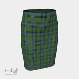Scottish MacMillan Hunting Ancient Clan Tartan Womens Pencil Skirt Tartan Fitted Skirt