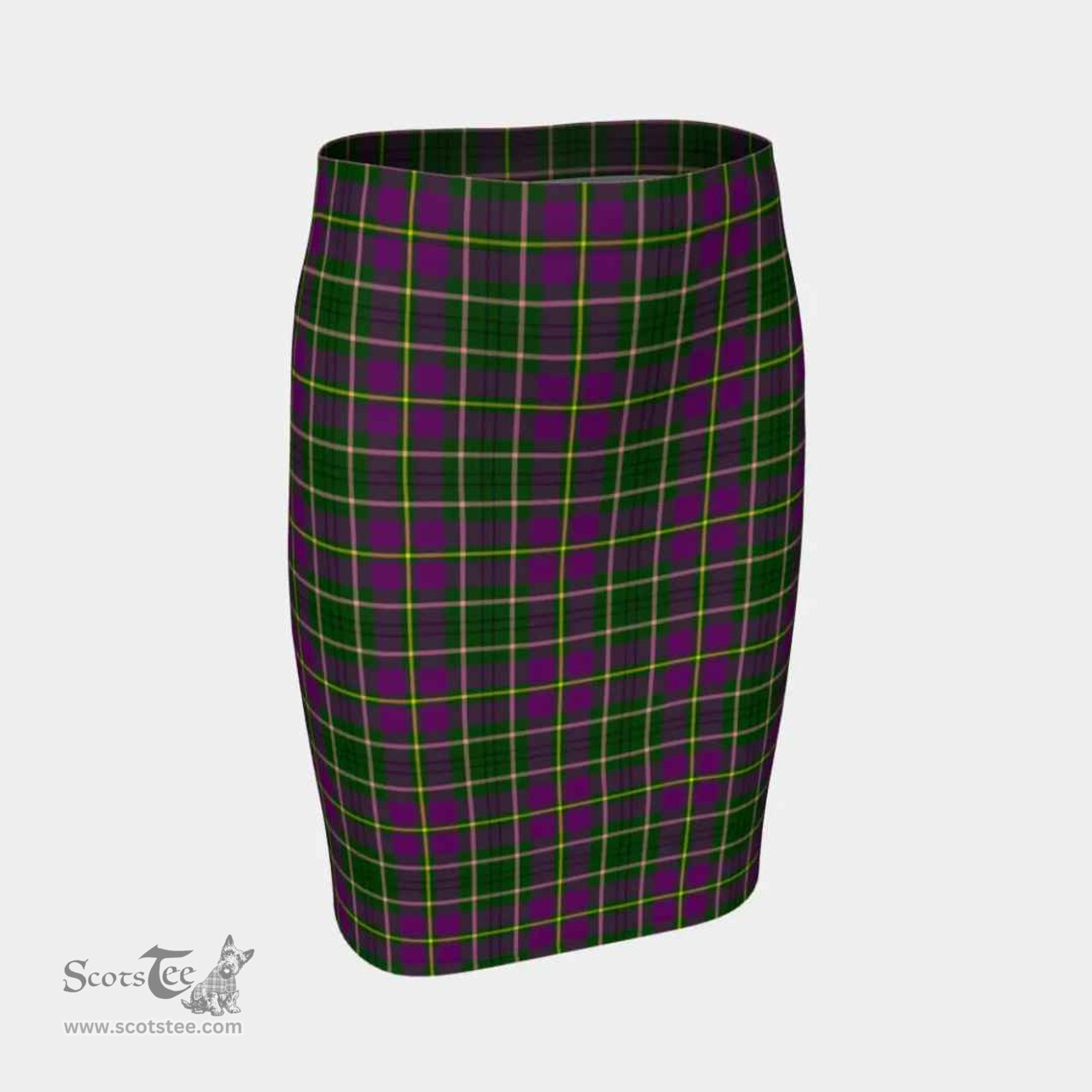 Scottish Taylor Clan Tartan Womens Pencil Skirt Tartan Fitted Skirt