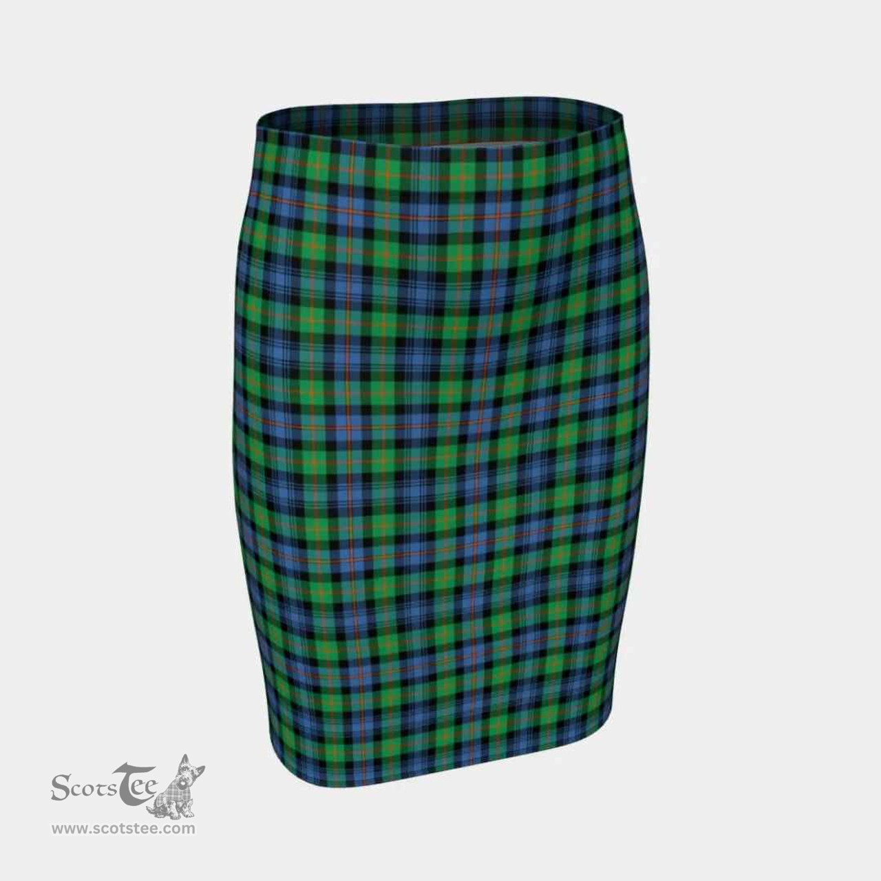 Scottish Murray of Atholl Ancient Clan Tartan Womens Pencil Skirt Tartan Fitted Skirt