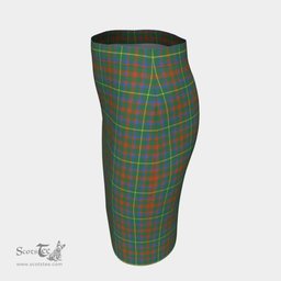 Scottish MacKintosh Hunting Ancient Clan Tartan Womens Pencil Skirt Tartan Fitted Skirt