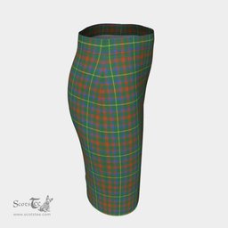 Scottish MacKintosh Hunting Ancient Clan Tartan Womens Pencil Skirt Tartan Fitted Skirt