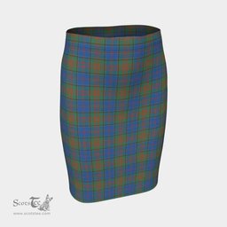 Scottish Stewart of Appin Hunting Ancient Clan Tartan Womens Pencil Skirt Tartan Fitted Skirt